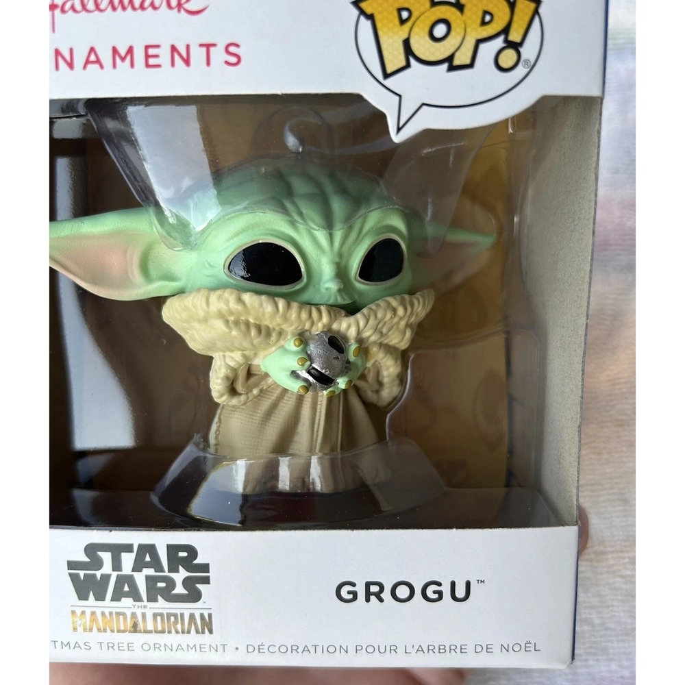 Funko POP Hallmark Star Wars The Mandalorian GROGU Christmas Tree Ornament (G6)